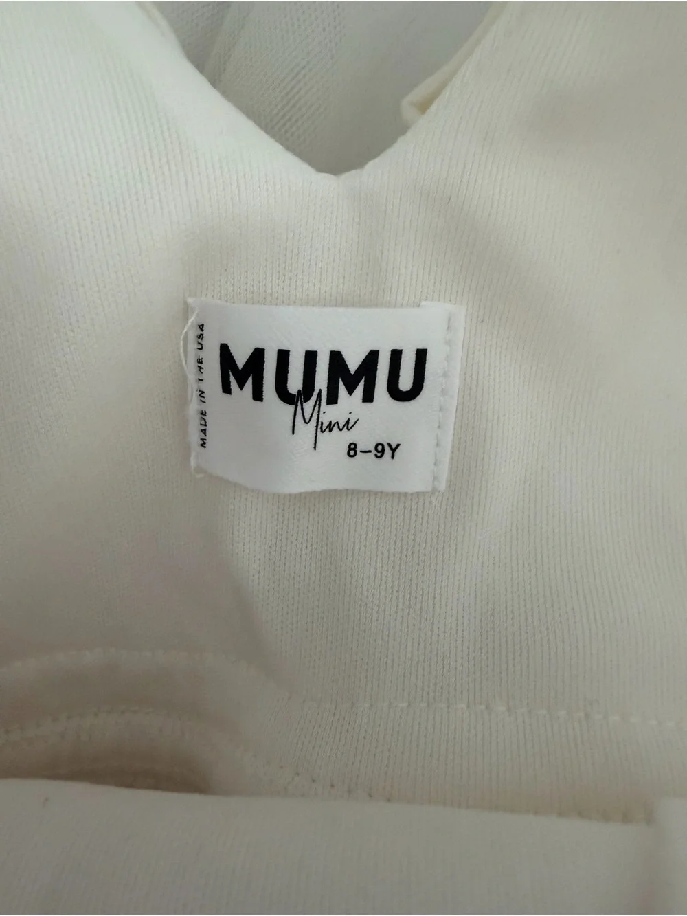 Show Me Your MuMu Girls' White Satin & Tulle Flower Girl Dress